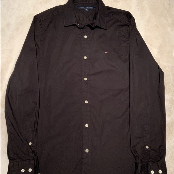 Tommy Hilfiger Long Sleeve Button Down Shirt - Picture 1 of 4